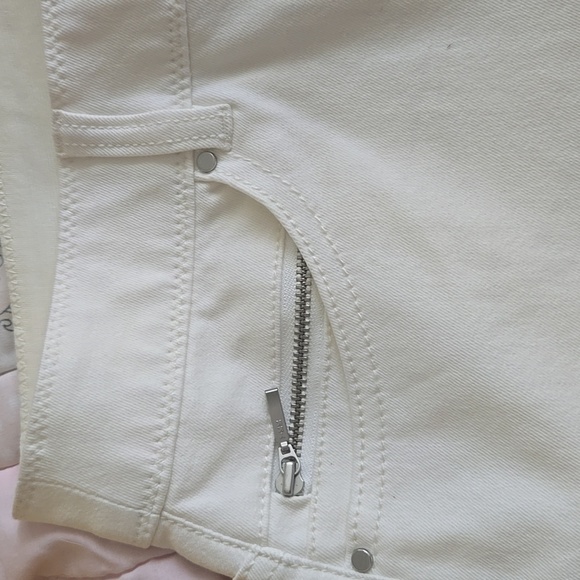 White Straight-Leg Pants - Picture 4 of 7